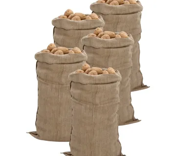 vidaXL Jutene vreće 5 kom 65 x 135 cm 100 % juta 340 g/m² - Venlo
