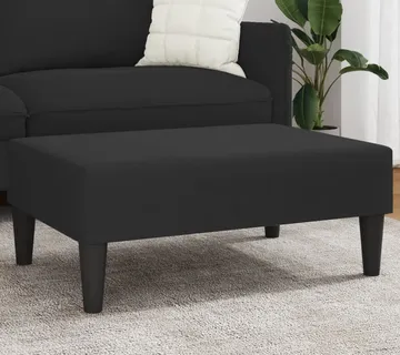 vidaXL Tabure crni 77x55x31 cm baršunasti - Venlo
