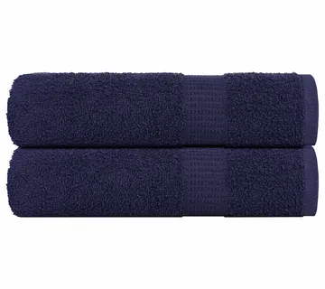 vidaXL Ručnici za ruke FROGN 2 kom. tamnoplavi 50x100 cm 360 g/m² - Venlo