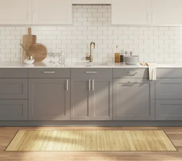 vidaXL Tepih pravokutni svijetli prirodni 70 x 200 cm od bambusa - Venlo