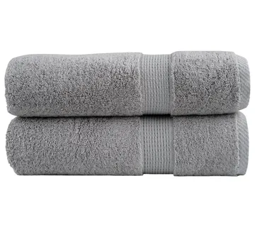 vidaXL Ručnici za kupanje SOLUND 2 kom sivi 100x150 cm 600 gsm - Venlo