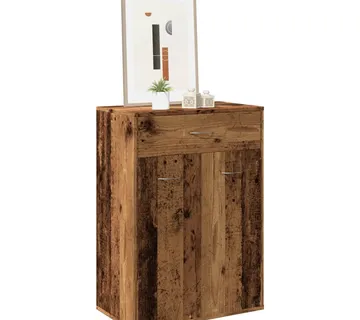 vidaXL Ormarić za cipele staro drvo 60x35x84 cm izrađeno drvo - Venlo