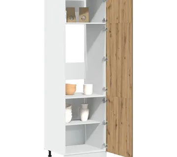 vidaXL Ormarić za hladnjak "Lyon" Artisan hrast 60x57x207 cm Inženjersko drvo - Venlo
