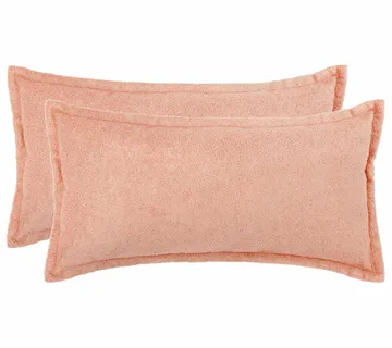 vidaXL Presvlaka za jastuk 2 pcs HOUTEN Ružičasta 40 x 80 cm Bouclé - Venlo