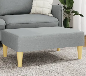 vidaXL Tabure svjetlosivi 77x55x31 cm od tkanine - Venlo