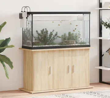 vidaXL Stalak za akvarij boja hrasta 101x41x58 cm konstruirano drvo - Venlo