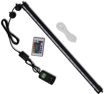 vidaXL LED svjetiljka s mjehurićima za akvarij RGB 56,5 cm - Venlo