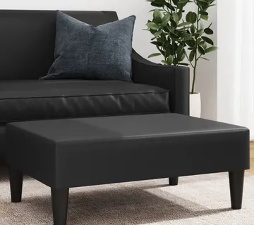 vidaXL Tabure crni 77x55x31 cm od umjetne kože - Venlo