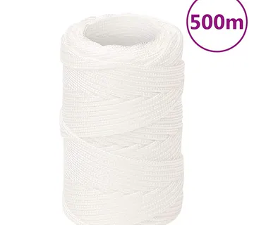 vidaXL Brodski konop svjetlobijeli 2 mm 500 m od polipropilena - Venlo