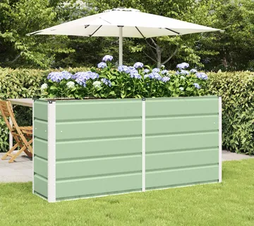 vidaXL Sadilica Zelena 160 x 40 x 75 cm Čelik - Venlo