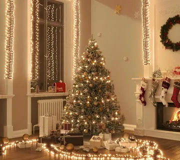 vidaXL LED traka s 3000 LED žarulja topla bijela PVC - Venlo