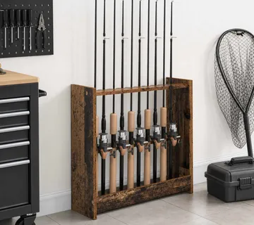 vidaXL Stalak za bilijarske cueve Konstruirano drvo 60 x 20 x 57 cm - Venlo