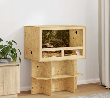 vidaXL Osnovica za terarij Smeđa 80 x 50 x 50 cm OSB - Venlo