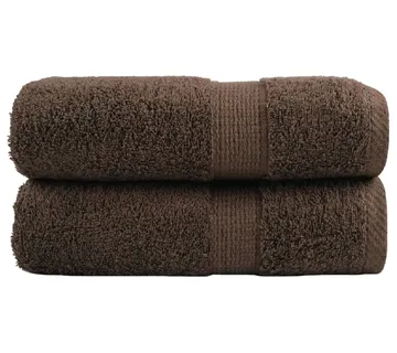 vidaXL Premium ručnici za pranje SOLUND 2 kom. smeđi 30x30 cm 600 g/m² - Venlo
