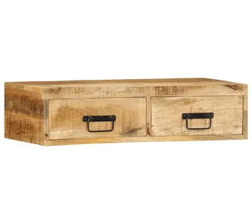 vidaXL Zidni TV ormarić 80x30x19 cm Puno grubo drvo Mango - Venlo
