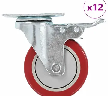 vidaXL Okretni kotačići 12 kom 100 mm - Venlo
