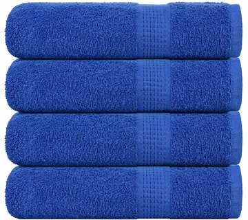 vidaXL Ručnici za kupanje FROGN 4 kom plavi 100x150 cm 360 g/m² - Venlo