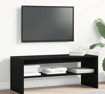 vidaXL TV ormarić crni hrast 100x40x40 cm konstruirano drvo - Venlo