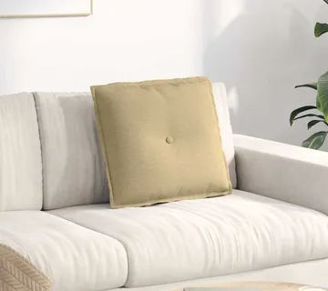 vidaXL Jastuk za leđa Siva zelena 50 x 45 cm Kordura tekstil - Venlo