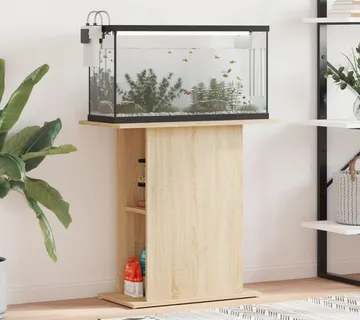 vidaXL Stalak za akvarij Sonoma hrast 75x36x72,5 cm Konstruirano drvo - Venlo