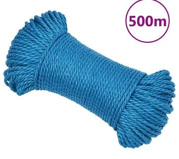 vidaXL Radno uže plavi 3 mm 500 m od polipropilena - Venlo