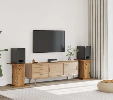 vidaXL Stalci za zvučnike 2 kom 30 x 30 x 60 cm konstruirano drvo - Venlo