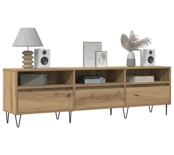 vidaXL TV ormarić Artisan hrast 150x30x44,5 cm izrađeno drvo - Venlo