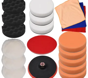 vidaXL 18-dijelni set jastučića za poliranje 150 mm - Venlo