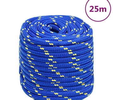 vidaXL Brodski konop plavi 18 mm 25 m od polipropilena - Venlo