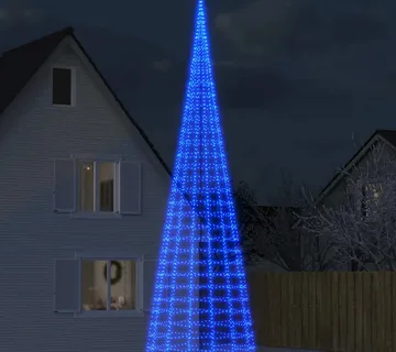 vidaXL LED božićno drvce 3000 LED plavo 800 cm - Venlo