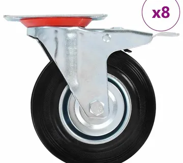 vidaXL Okretni kotačići 8 kom 125 mm - Venlo