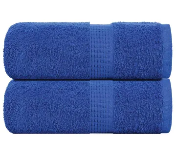 vidaXL Ručnici za pranje ŽABA 2 kom. Plave 30x30 cm 360 g/m² - Venlo
