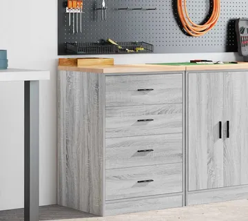 vidaXL Garažni ormar za odlaganje 60x51x85 cm masivne borovine - Venlo
