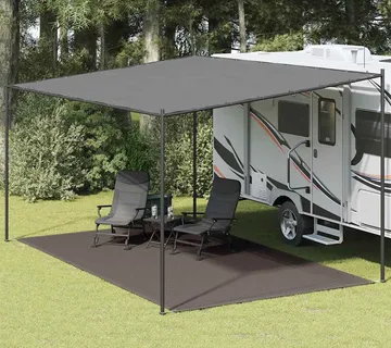 vidaXL Tepih za šator 300 x 500 cm antracit - Venlo