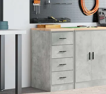 vidaXL Garažni ormar za odlaganje 40x51x85 cm masivne borovine - Venlo