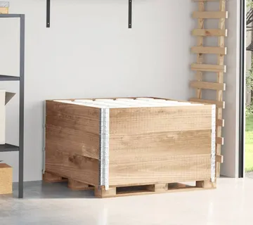 vidaXL Okviri za palete 3 kom 100x100 cm od masivne borovine - Venlo