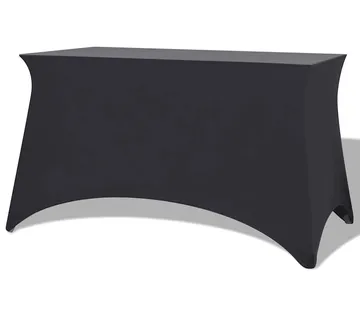 vidaXL Rastezljivi Stolnjak 2 kom 183x76x74 cm Antracit - Venlo