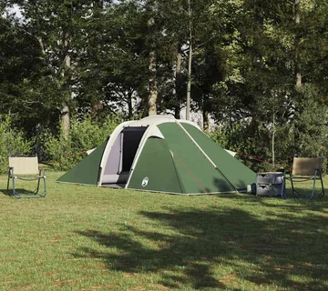 vidaXL Tunelski šator s krovom Zelena 510 x 240 x 156 cm taft - Venlo