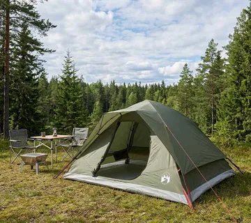 vidaXL Instant šator s krovom Maslinastozelena 305 x 215 x 140 cm - Venlo