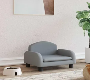 vidaXL Krevet za pse svjetlosivi 50x40x30 cm od tkanine - Venlo