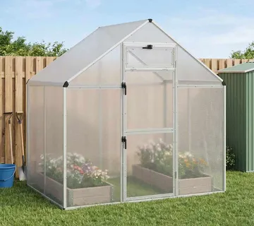 vidaXL Kavez za ptice Srebrna 181,5 x 112,5 x 173,5 cm - Venlo