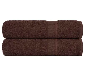 vidaXL Ručnici za ruke FROGN 2 kom. Smeđi 50x100 cm 360 g/m² - Venlo