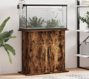 vidaXL Stalak za akvarij boja hrasta 81 x 36 x 73 cm konstruirano drvo - Venlo