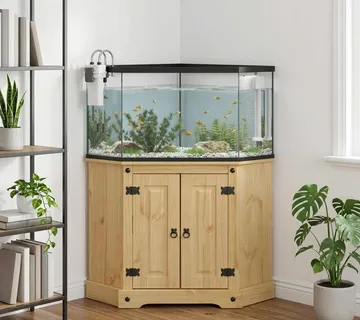 vidaXL Stalak za akvarij CORONA Smeđa 70 x 70 x 73 cm 300 kg - Venlo