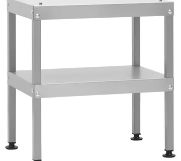 vidaXL Stol za pećnicu s pušnicom 40 x 28 x 44,5 cm pocinčani čelik - Venlo