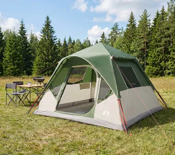 vidaXL Instant šator Zelena 305 x 275 x 190 cm Poliester i čelik - Venlo