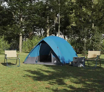vidaXL Kamping šator 2-osobni Vodootporan Plava taft - Venlo