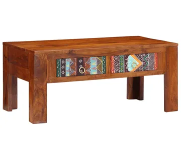 vidaXL Stolić za kavu 90x50x40 cm od masivnog drva bagrema - Venlo