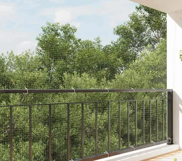 vidaXL Mreža za mačke prozirna 6x3 m najlon - Venlo