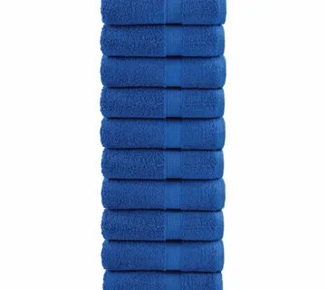 vidaXL Premium ručnici za goste SOLUND 10 kom. plavi 30x50 cm 600 g/m² - Venlo
